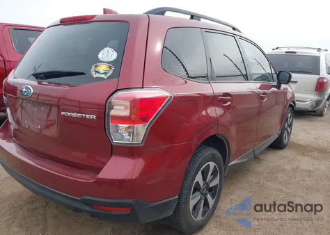 2018 Subaru Forester 2.5I from USA, damaged, VIN JF2SJABC1JH446987